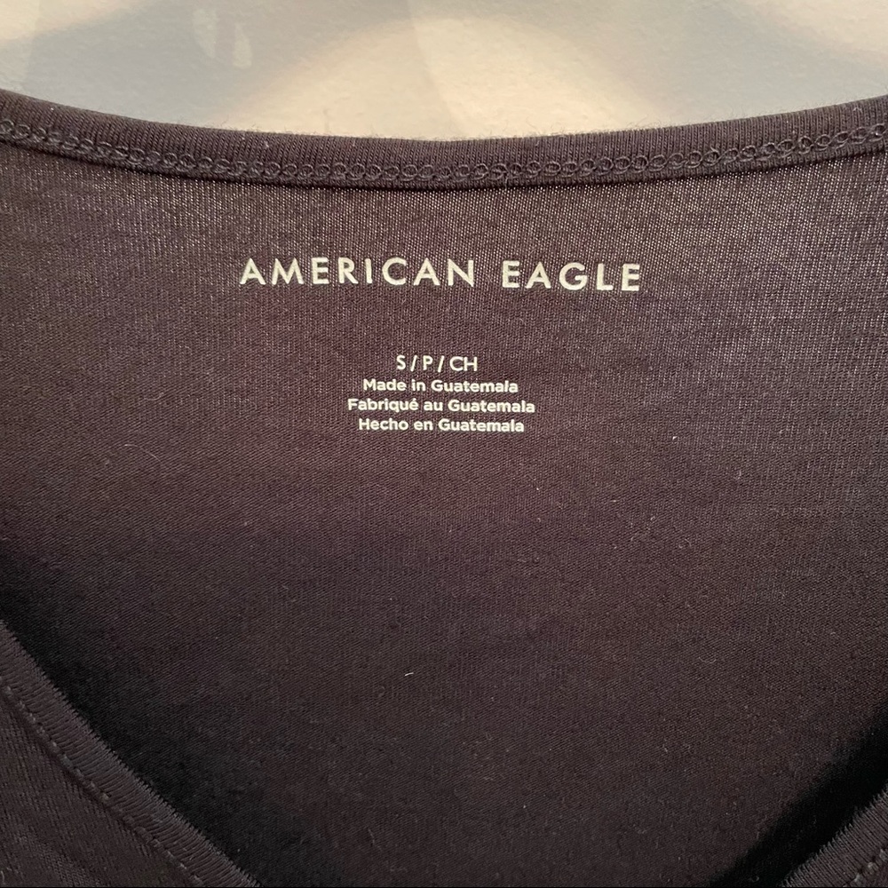 American Eagle Flowy V Neck Top - image 3